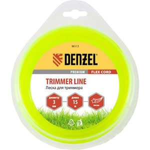 Fir trimmer DENZEL 961137, stea, 3.0 mm x 15 m, Flex Cord