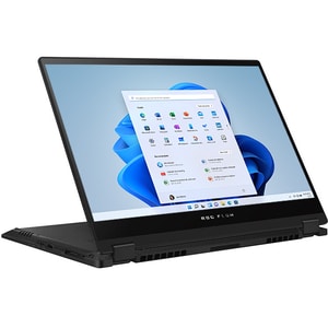 Laptop 2 in 1 ASUS ROG Flow X13 GV301RE-LI139W, AMD Ryzen 9 6900HS pana la 4.9GHz, 13.4" UHD+ Touch, 16GB, SSD 1TB, NVIDIA GeForce RTX 3050 Ti 4GB, Windows 11 Home, negru