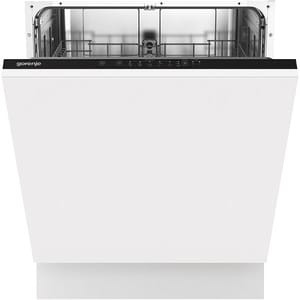 Masina de spalat vase incorporabila GORENJE GV62040, 12 seturi, 5 programe, 60 cm, Clasa E, panou comanda negru