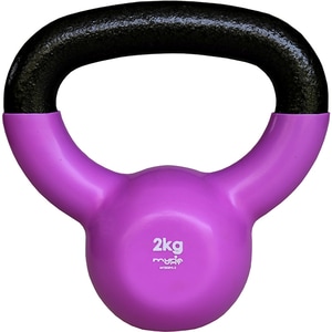 Gantera Kettlebell MYRIA MY2808VL, 2 kg, violet