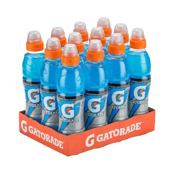 Bautura energizanta GATORADE Cool Blue bax 0.5L x 12 sticle