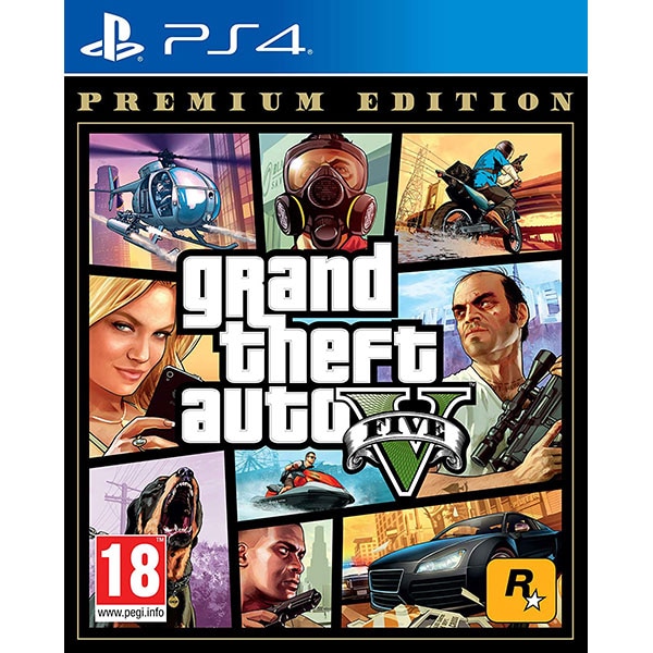 neclar Acrobaţie Imediat  Grand Theft Auto V (GTA 5) Premium Edition PS4