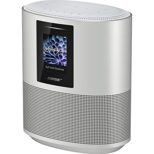 Boxa inteligenta BOSE Home Speaker 500, Bluetooth, Wi-Fi, argintiu