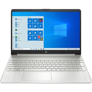 Laptop HP 15s-eq2001nq, AMD Ryzen 7 5700U pana la 4.3GHz, 15.6" Full HD, 8GB, SSD 512GB, AMD Radeon Graphics, Windows 10 Home, argintiu