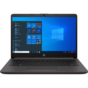 Laptop HP 240 G8, Intel Core i3-1005G1 pana la 3.4GHz, 14" HD, 4GB, SSD 128GB, Intel UHD Graphics, Windows 10 Home, Dark ash silver