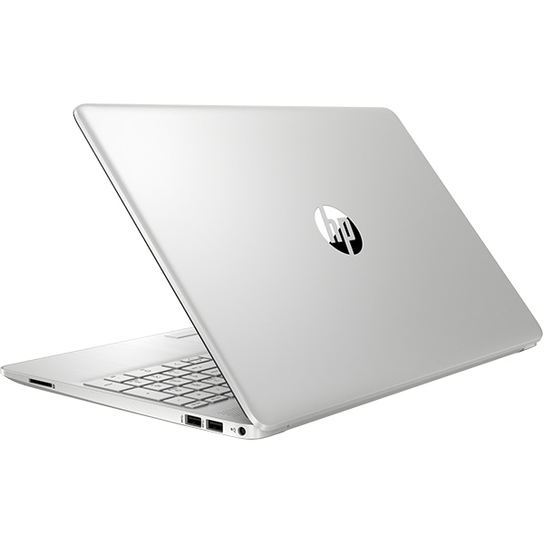 Laptop HP 15-dw3003nq, Intel Core i7-1165G7 pana la 4.7GHz, 15.6" Full HD, 16GB, SSD 1TB, Intel Iris Xe Graphics, Free DOS, argintiu