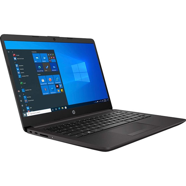 Laptop HP 240 G8, Intel Core i3-1005G1 pana la 3.4GHz, 14" HD, 8GB, SSD 256GB, Intel UHD Graphics, Windows 10 Pro, Dark ash silver