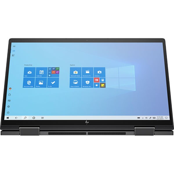 Laptop HP Envy x360 13-ay0006nn, AMD Ryzen 5 4500U pana la 4.0GHz, 13.3" Full HD Touch, 8GB, SSD 1TB, AMD Radeon Graphics, Windows 10 Home, negru