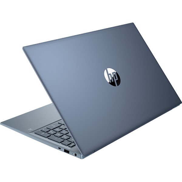 Laptop HP Pavilion 15-eh2019nq, AMD Ryzen 5 5625U pana la 4.3GHz, 15.6" Full HD, 16GB, SSD 512GB, AMD Radeon Graphics, Free Dos, albastru
