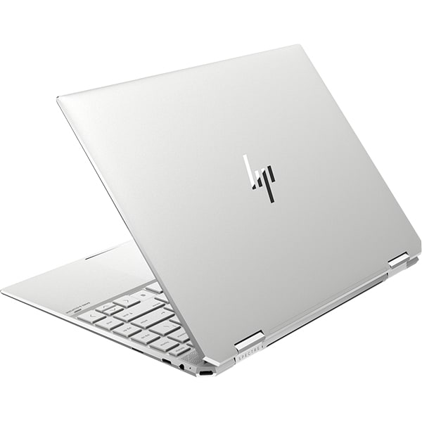 Laptop 2 in 1 HP Spectre x360 14-ea0013nn, Intel Core i7-1165G7 pana la 4.7GHz, 13.5" WUXGA+ Touch, 16GB, SSD 1TB, Intel Iris Xe Graphics, Windows 10 Home, argintiu