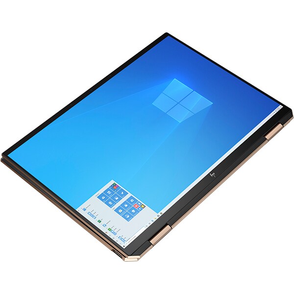 Laptop 2 in 1 HP Spectre x360 14-ea0016nn, Intel Core i7-1165G7 pana la 4.7GHz, 13.5" WUXGA+ Touch, 16GB, SSD 512GB, Intel Iris Xe Graphics, Windows 10 Home, negru