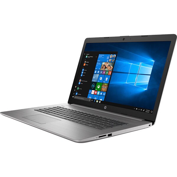 Laptop HP 470 G7, Intel Core i7-10510U pana la 4.9GHz, 17.3" Full HD, 16GB, SSD 512GB, Intel UHD Graphics 620, Windows 10 Pro, argintiu