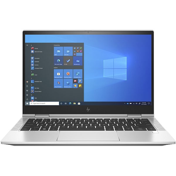 Laptop 2 in 1 HP EliteBook x360 830 G8, Intel Core i7-1165G7 pana la 4.7GHz, 13.3 Full HD Touch, 16GB, SSD 512GB, Intel Iris Xe Graphics, Windows 10 Pro, argintiu
