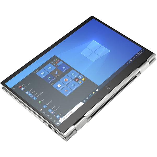 Laptop 2 in 1 HP EliteBook x360 830 G8, Intel Core i7-1165G7 pana la 4.7GHz, 13.3 Full HD Touch, 16GB, SSD 512GB, Intel Iris Xe Graphics, Windows 10 Pro, argintiu