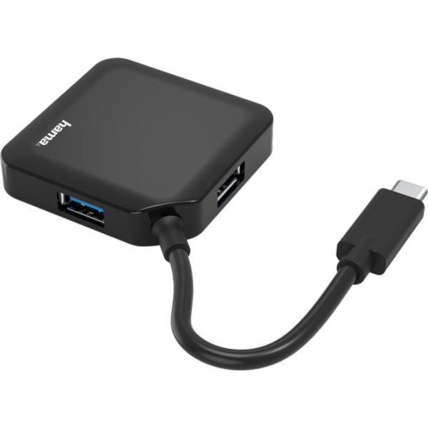 Hub USB Type-C HAMA 200112, USB 3.2, negru