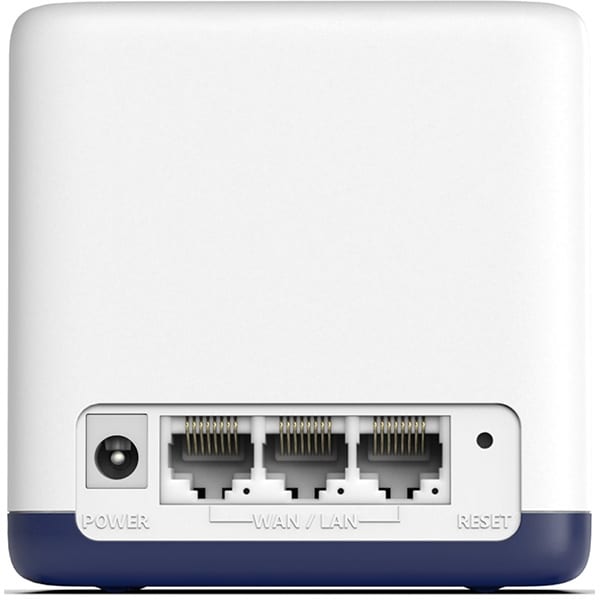 Sistem Wi-Fi Mesh MERCUSYS Halo H50G AC1900, Dual-Band 600 + 1300 Mbps, 3 buc, alb
