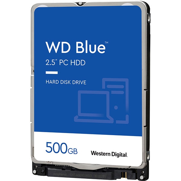 Hard Disk laptop WD Blue, 500GB, 5400 RPM, SATA3, 16MB, WD5000LPCX