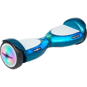 Hoverboard FREEWHEEL Coral RGB, 6.5 inch, albastru