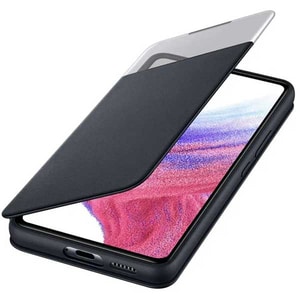 Husa S View Wallet Cover pentru SAMSUNG Galaxy A53, EF-EA536PBEGEE, negru