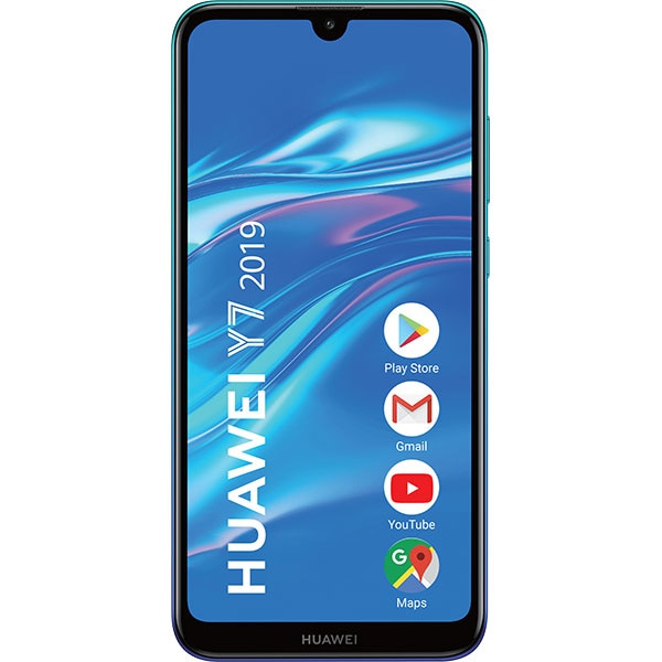Telefon HUAWEI Y7 2019, 32GB, 3GB RAM, Dual SIM, Aurora Blue
