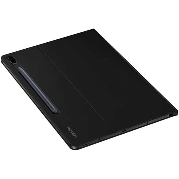 Husa Book Cover pentru SAMSUNG Galaxy Tab S7+, Galaxy Tab S7 FE, Galaxy Tab S8+, EF-BT730PBEGEU, Black