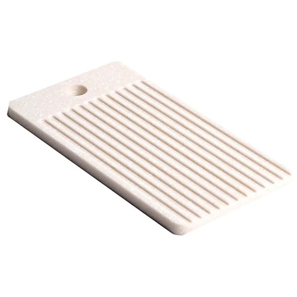 Platou branzeturi SPIN Ida S, 12.5 x 1.2 cm, corian, bej