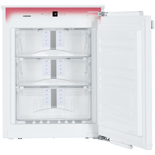 Congelator incorporabil LIEBHERR IGN1064, NoFrost, 65 l, H 71.2 cm, Clasa E, alb