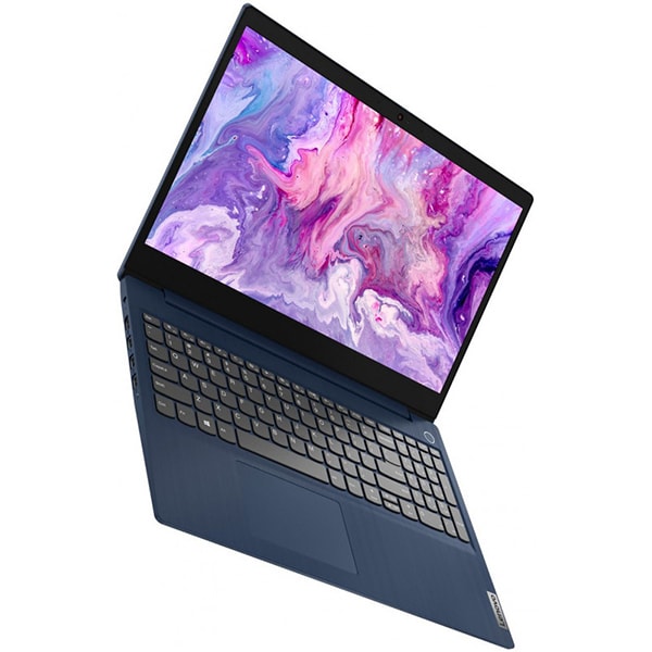 Laptop LENOVO IdeaPad 3 17IIL05, Intel Core i3-1005G1 pana la 3.4GHz, 17.3" HD+, 8GB, SSD 256GB, Intel UHD Graphics, Windows 10 Home, albastru