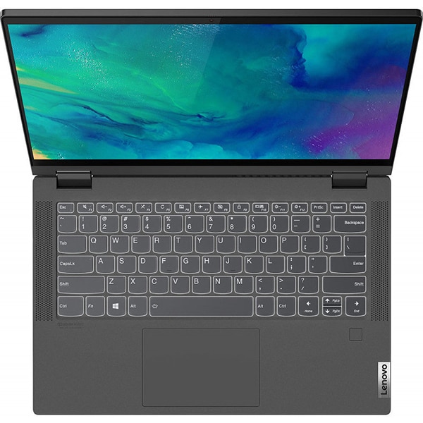 Laptop 2 in 1 LENOVO IdeaPad Flex 5 14ITL05, Intel Core i5-1135G7 pana la 4.2GHz, 14" Full HD Touch, 8GB, SSD 512GB, Intel Iris Xe, Windows 10 Home, Graphite Grey