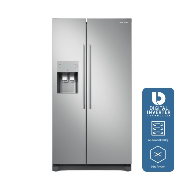 Side By Side Samsung Rs50n3513sa Eo 501 L 178 9 Cm A Gri
