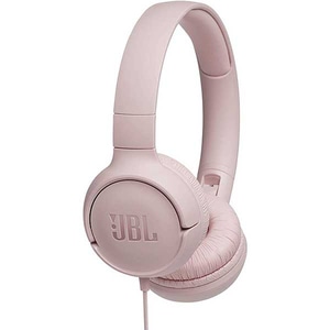 Casti JBL Tune 500, Cu fir, On-ear, Microfon, roz