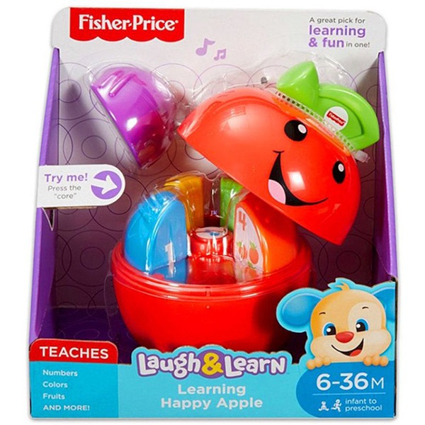 Jucarie Interactiva Fisher Price Laugh Learn Marul Vesel Mtfln87 6 Luni 3 Ani Multicolor