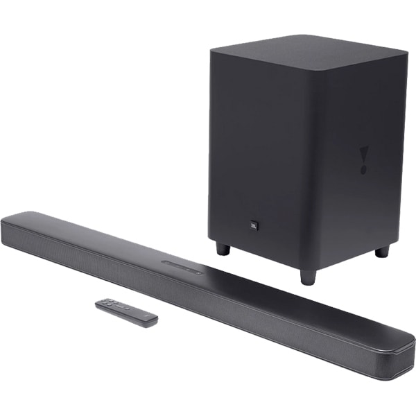 Soundbar JBL Bar 5.1 Surround, 550W, Bluetooth, Subwoofer Wireless, Dolby, negru