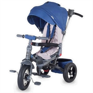 Tricicleta copii multifunctionala COCCOLLE Corso 337012130, 9 luni+, albastru-negru