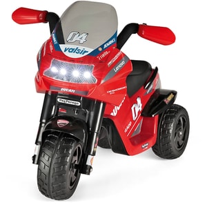 Motocicleta electrica PEG PEREGO Ducati Desmosedici Evo IGED0922, 2 ani+, 6V, rosu-negru