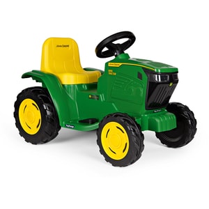 Tractor electric PEG PEREGO Mini John Deere IGED1176, 12 luni+, 6V, verde-negru