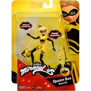 Papusa MIRACULOUS Queen Bee MLB50405O, 4 ani+, galben-negru