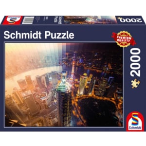 Puzzle OXYGAME De la zi la noapte SSP-58239, 12 ani+, 2000 piese 