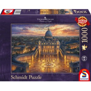 Puzzle SCHMIDT Thomas Kinkade - The Vatican SSP-59628, 12 ani+, 1000 piese 