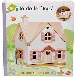 Casuta de papusi TENDER LEAF Cottontail Cottage TL8123, 3 ani+, multicolor 