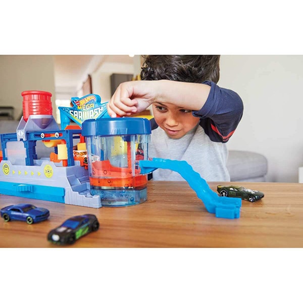 Hot wheels outlet mega car wash