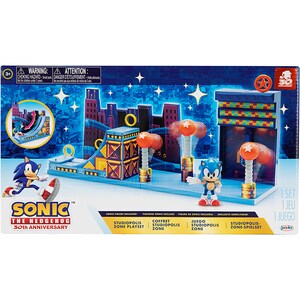 Figurina JAKKS PACIFIC Sonic editie aniversara - Zone 406924, 3 ani+, multicolor