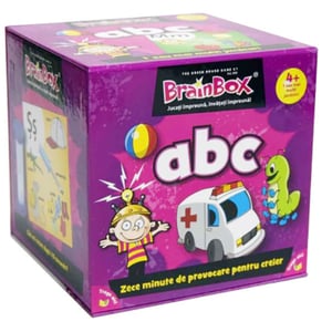 Joc de societate BRAINBOX ABC BX0209, 4 ani+, 1-6 jucatori