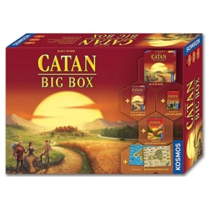 Joc de societate CATAN Big Box CATBB, 10 ani+, 3-6 jucatori