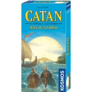 Joc de societate CATAN Extensie - Navigatorii NAV56, 10 ani+, 5-6 jucatori