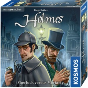 Joc de societate KOSMOS Holmes - Sherlock Vs Moriarty HOL-SM, 10 ani+, 2 jucatori
