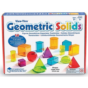 Forme geometrice LEARNING RESOURCES LER4331, 8 - 12 ani, multicolor