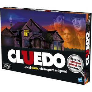 Joc de societate HASBRO Cluedo Clasic al Misterelor 387121, 8 ani+, 2-4 jucatori