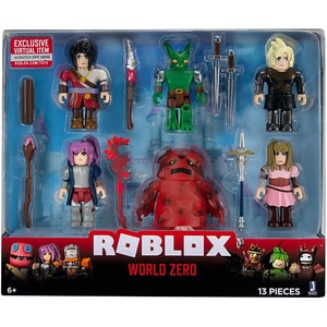 Set 6 figurine ROBLOX Clasice S8 - World Zero ROB0361, 6 ani+, multicolor