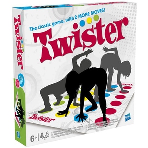 Joc de societate HASBRO Twister 98831A, 5 ani+, 2 - 4 jucatori